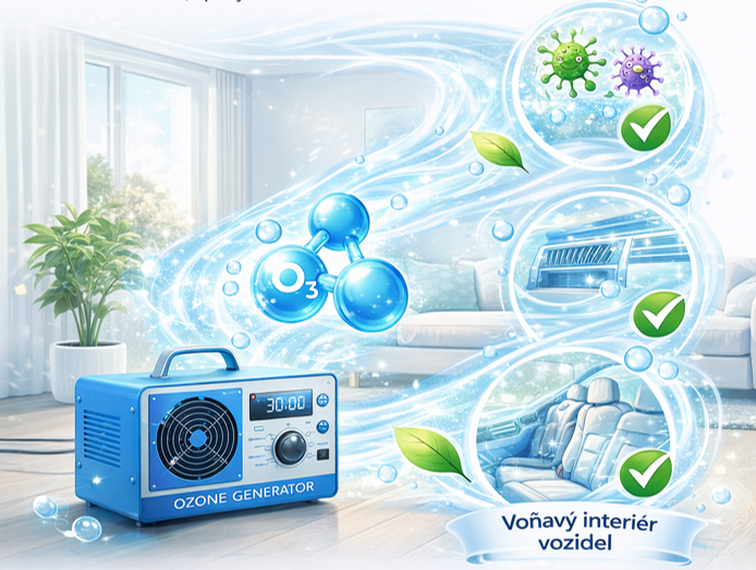 Jak probíhá a funguje ozónové čištění?